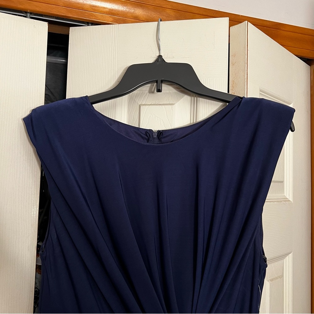 Premier Amour Deep Blue Gown - Picture 3 of 8